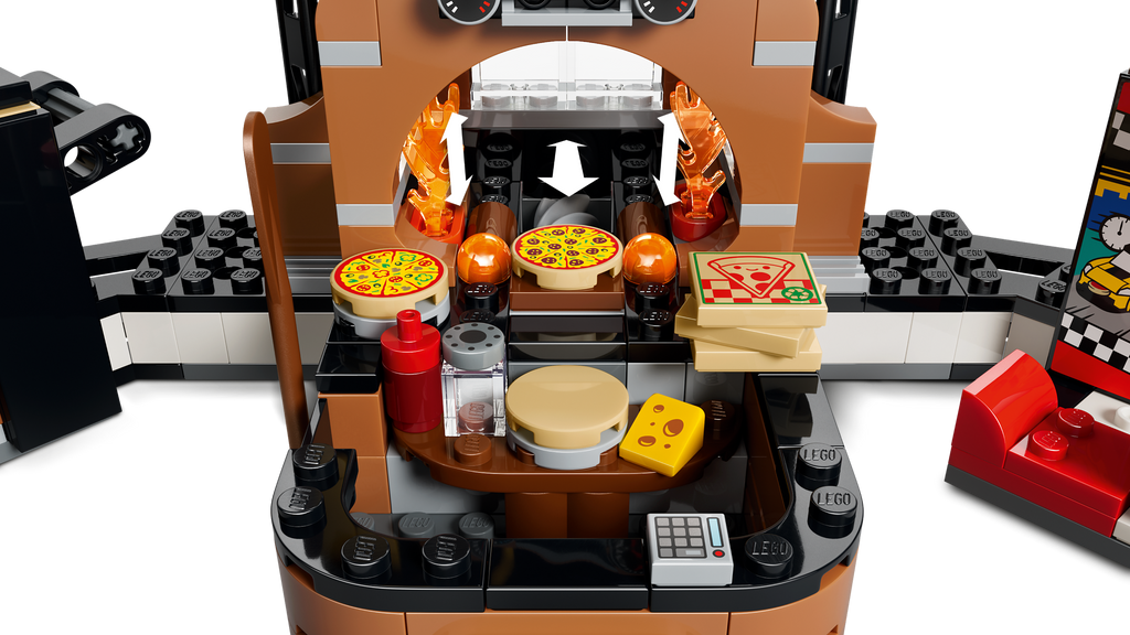 LEGO City 60496 Picų pristatymas su transporto priemonėmis