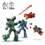 LEGO Marvel 76320 Geležinis žmogus ir Karo mašina prieš Hamerio dronus