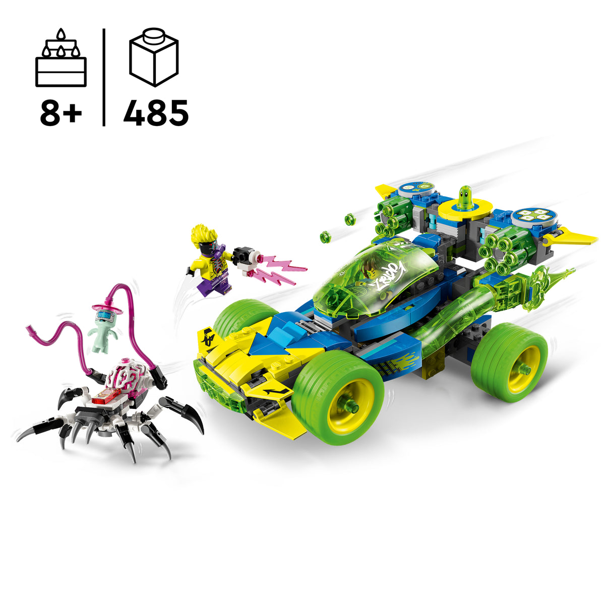 LEGO DREAMZzz 71491 Mateo ir Z-Blobo lenktyninis automobilis