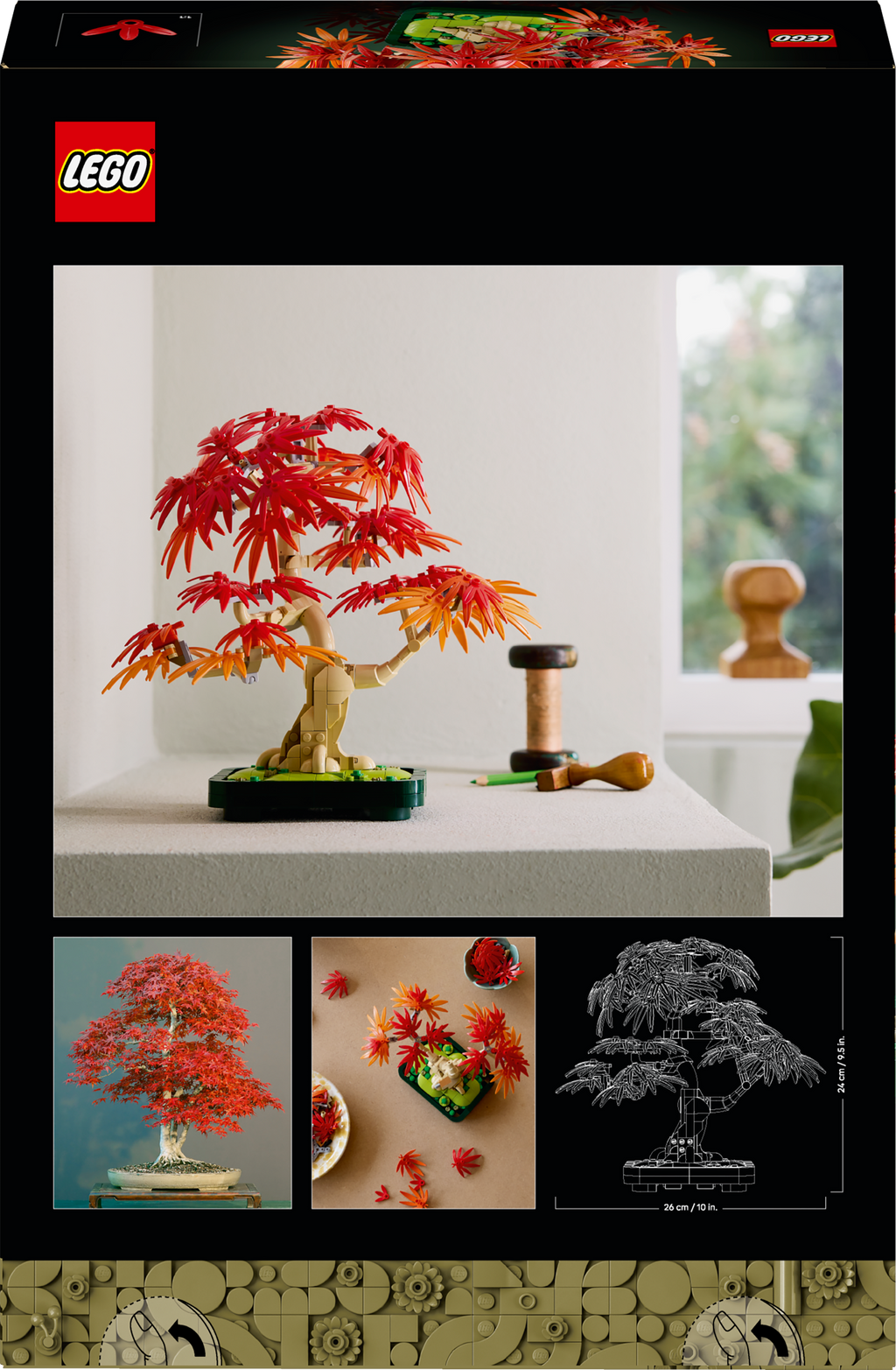 LEGO Botanicals 10348 Japoninis raudonasis klevas bonsai