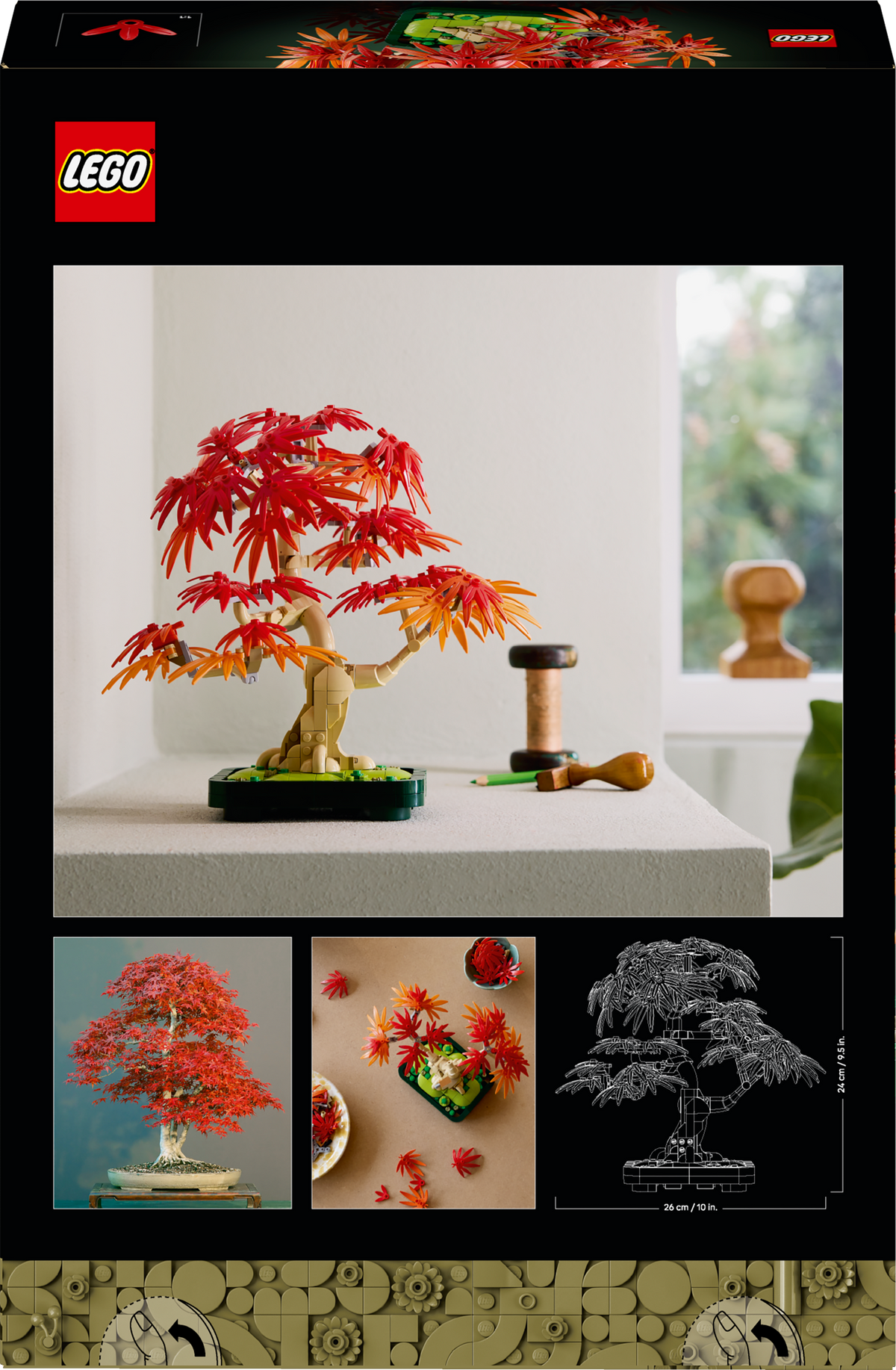 LEGO Botanicals 10348 Japoninis raudonasis klevas bonsai