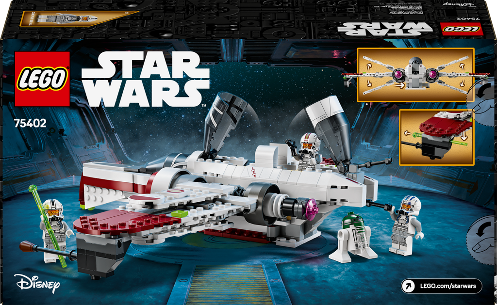 LEGO Star Wars 75402 Kovinis erdvėlaivis ARC-170