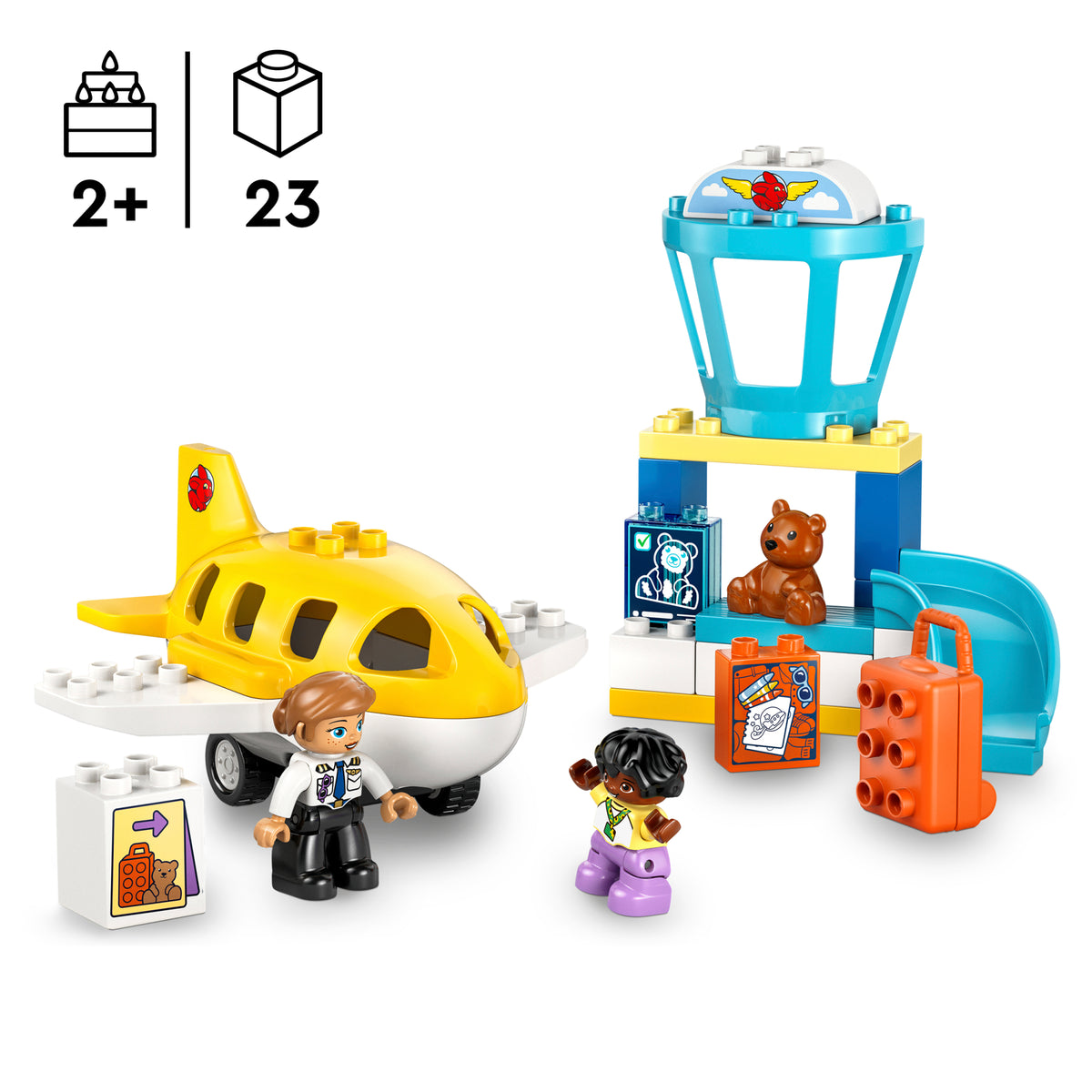 LEGO DUPLO 10443 Pirmą kartą oro uoste