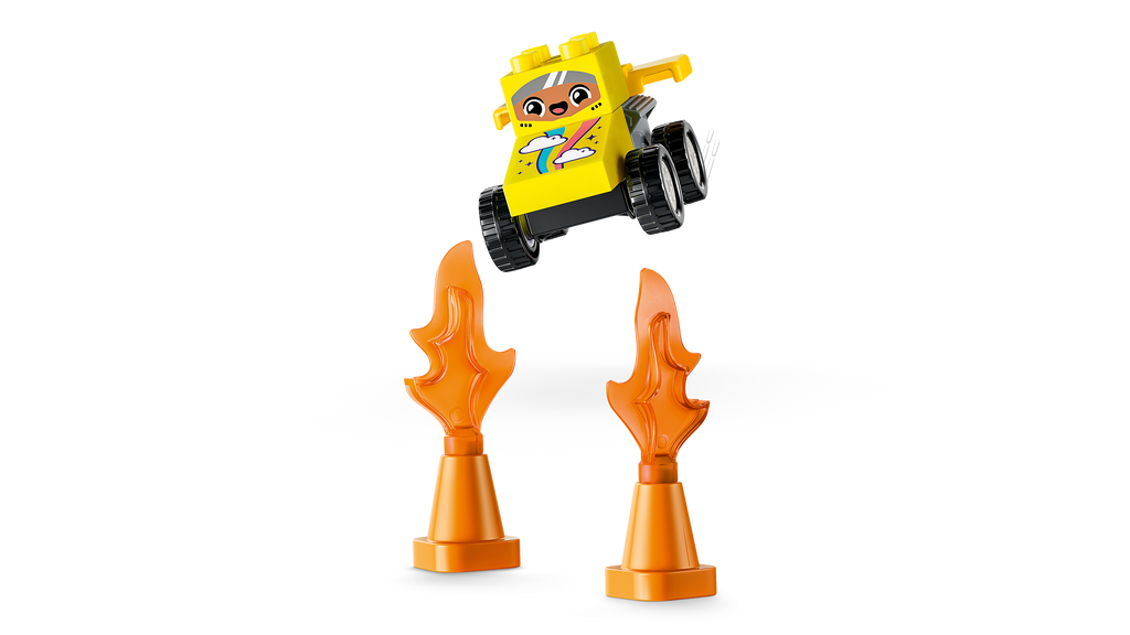 LEGO DUPLO 10478 Kūrybinės rampos su mašinėlėmis 3 viename