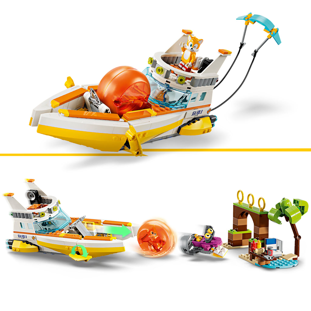LEGO Sonic the Hedgehog 76997 Tailso nuotykių laivas