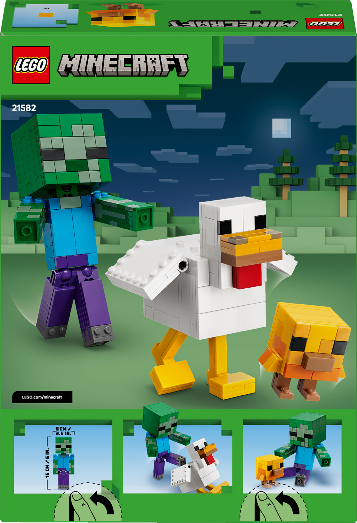 LEGO Minecraft 21582 Vištos raitelis