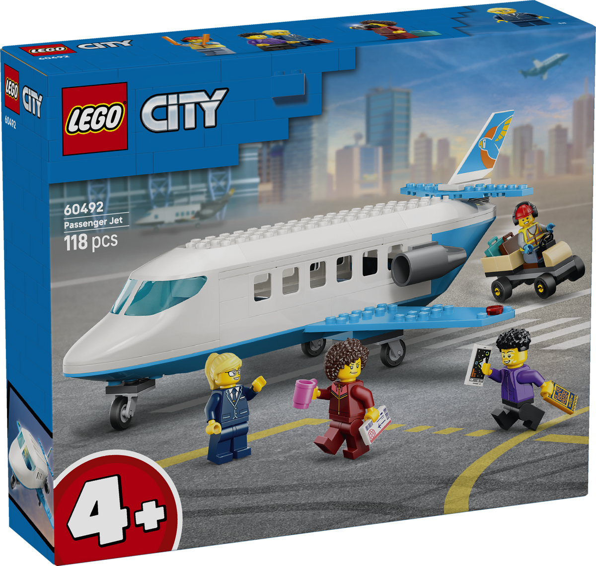 LEGO City 60492 Keleivinis lėktuvas