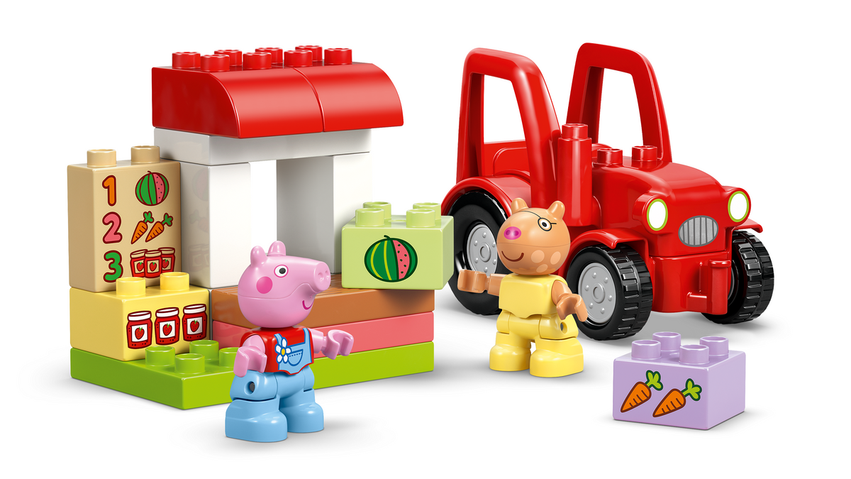 LEGO DUPLO 10468 Kiaulytės Pepos traktorius ir turgelis