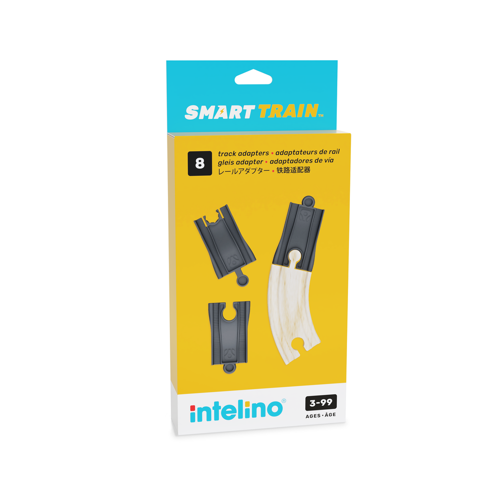 Intelino adapterių rinkinys mediniams bėgiams