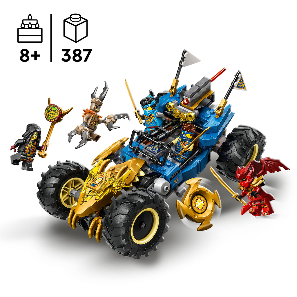 LEGO NINJAGO 71856 Jay transformuojamas automobilis