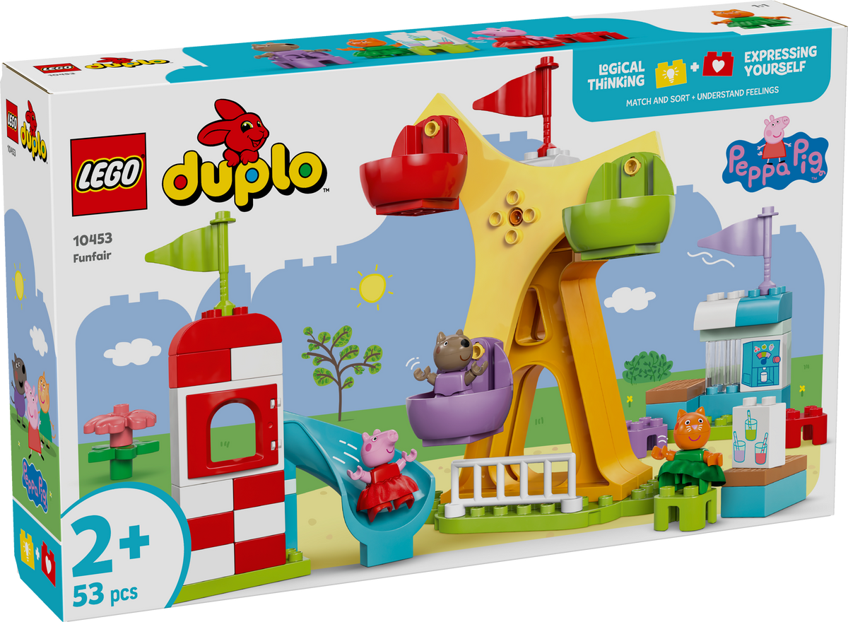 LEGO DUPLO 10453 Kiaulytės Pepos atrakcionų parkas