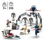 LEGO Star Wars 75372 Klonų karių ir kovos droidų kovos rinkinys