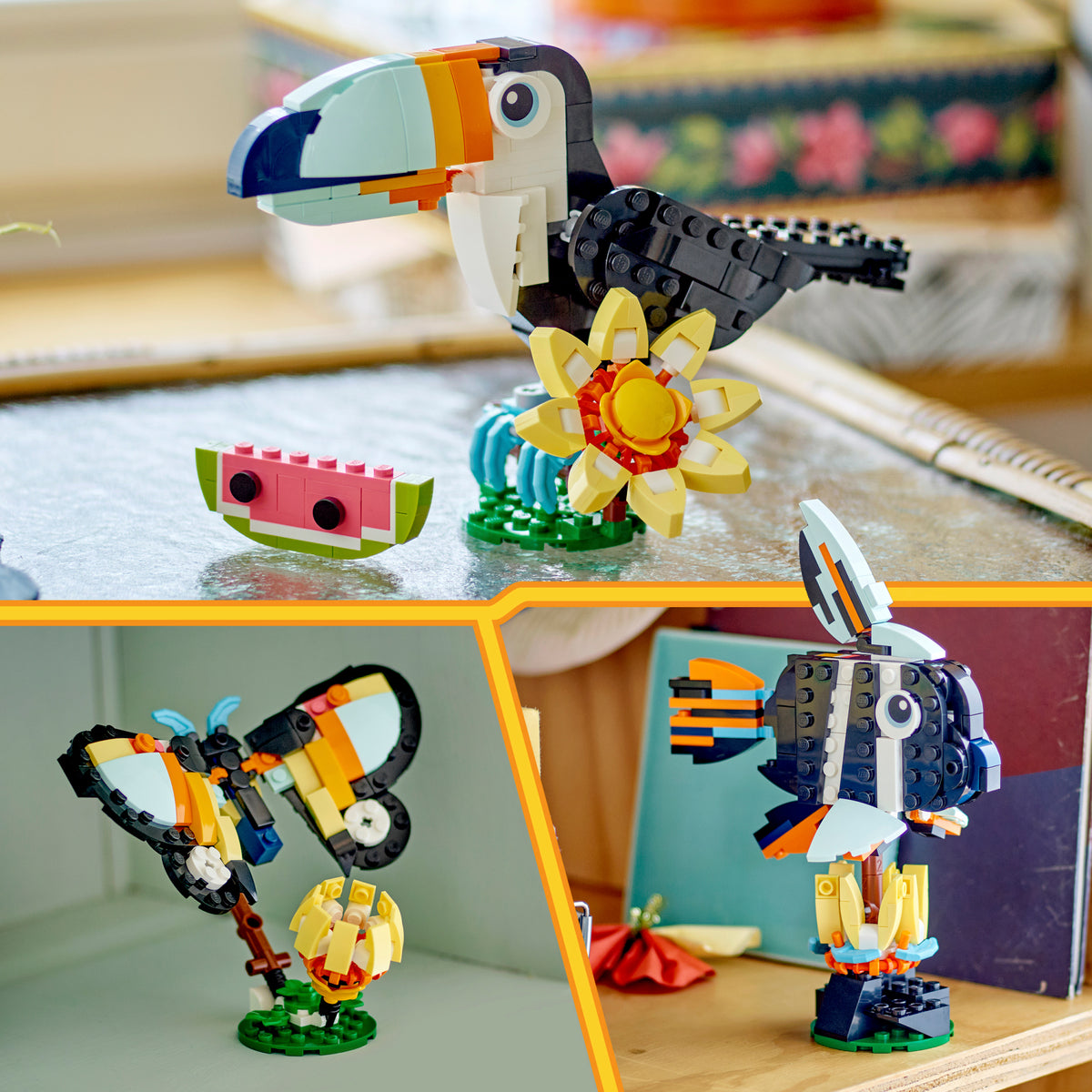 LEGO Creator 31173 Laukiniai gyvūnai: tropinis tukanas