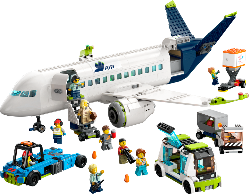 LEGO City 60367 Keleivinis lėktuvas
