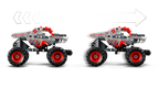 LEGO Technic 42200 Monster Jam ThunderROARus su inerciniu varikliu