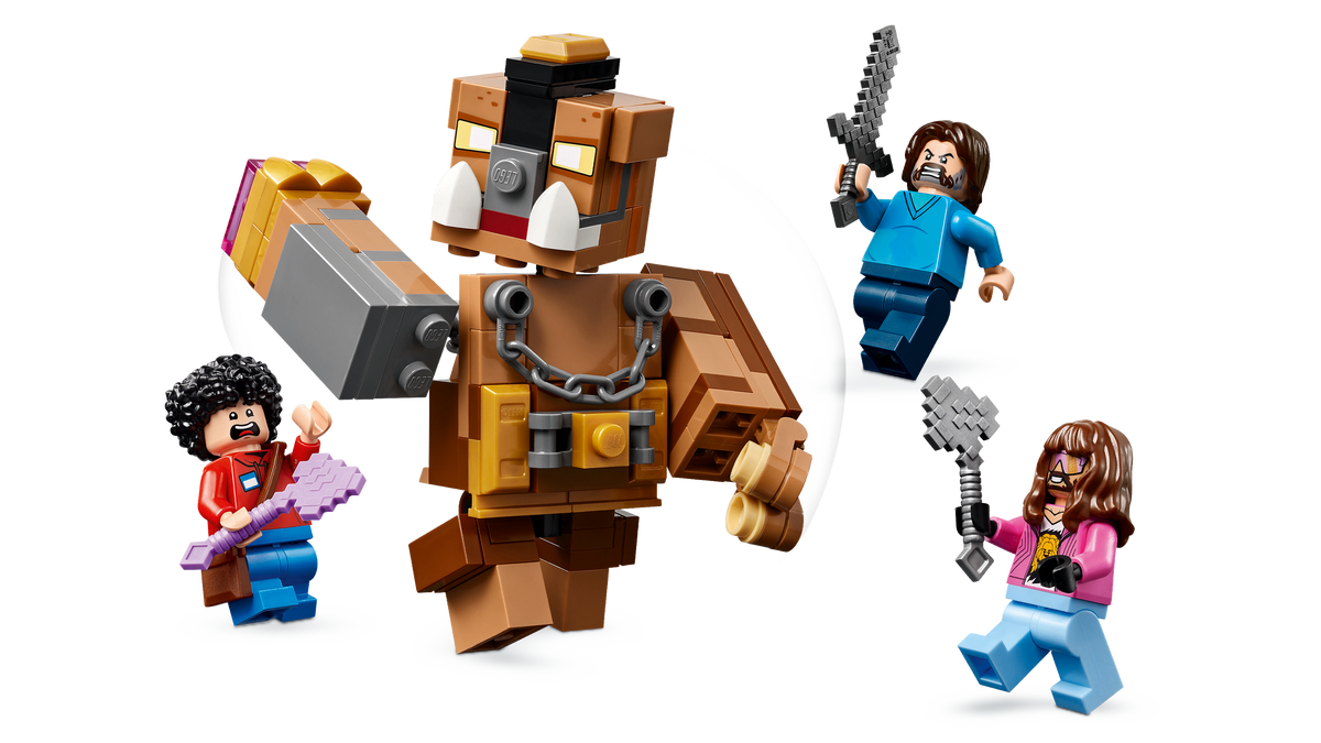 LEGO Minecraft 21272 Miško dvaro kovų ringas