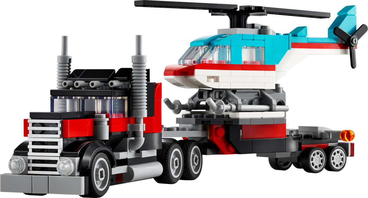 LEGO Creator 31146 Sunkvežimis-platforma su sraigtasparniu