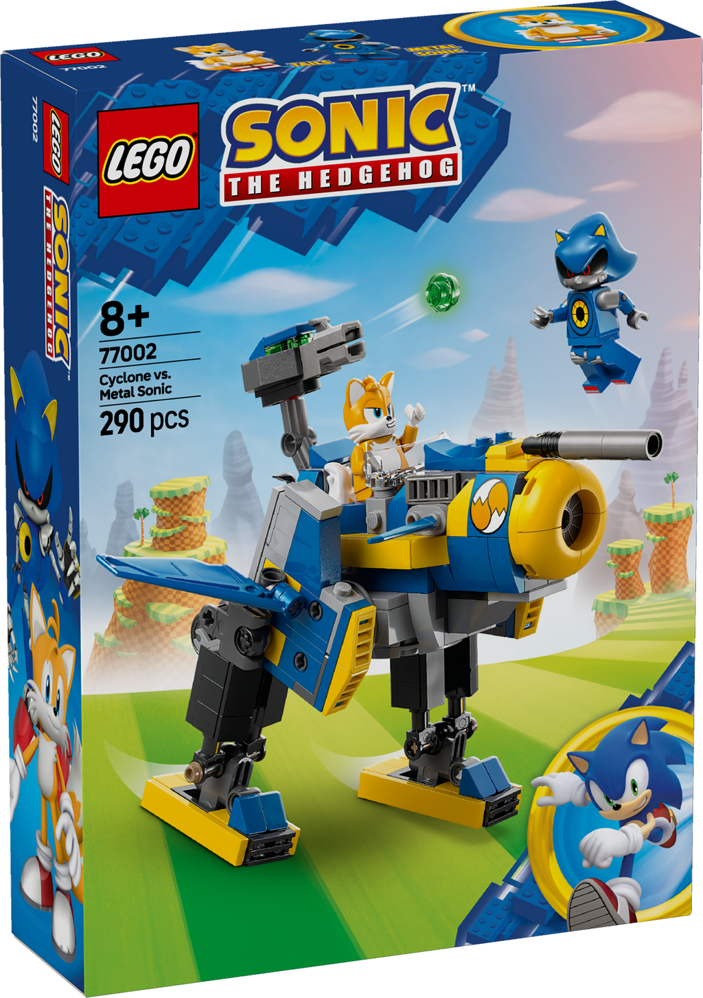 LEGO Sonic the Hedgehog 77002 Ciklonas prieš Metal Sonic
