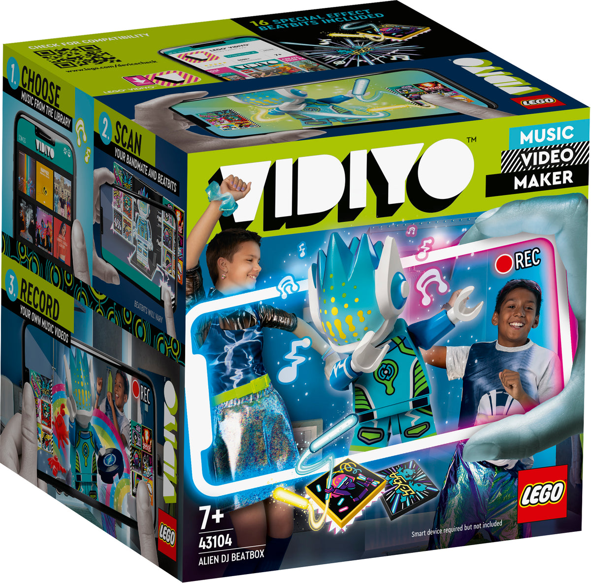 LEGO VIDIYO 43104 Ateivio DJ muzikos dėžutė BeatBox