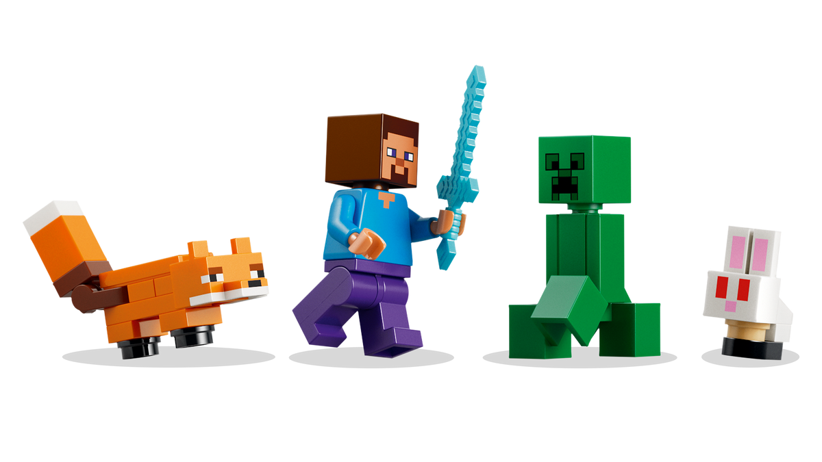 LEGO Minecraft 21583 Steve'o nuotykis taigoje