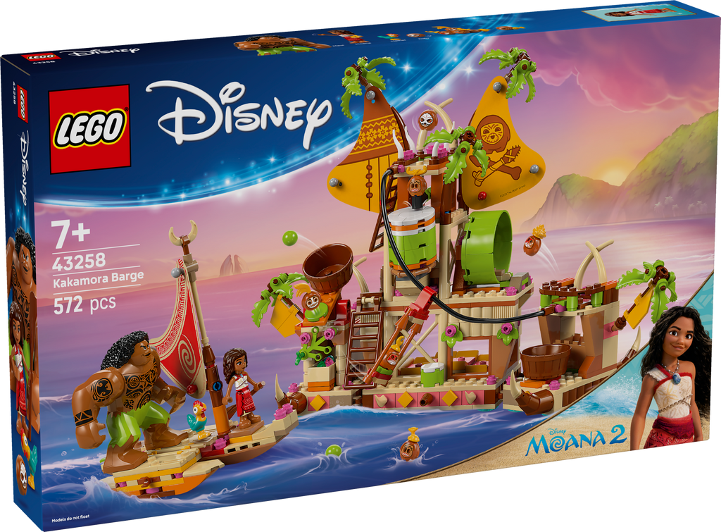 LEGO Disney 43258 Vaianos Kakamorų barža