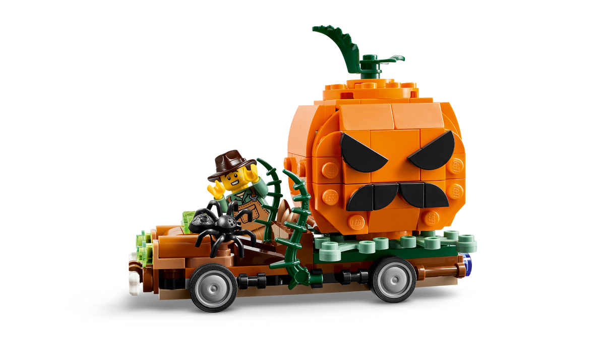 LEGO Iconic 40822 Helovino moliūgo pikapas