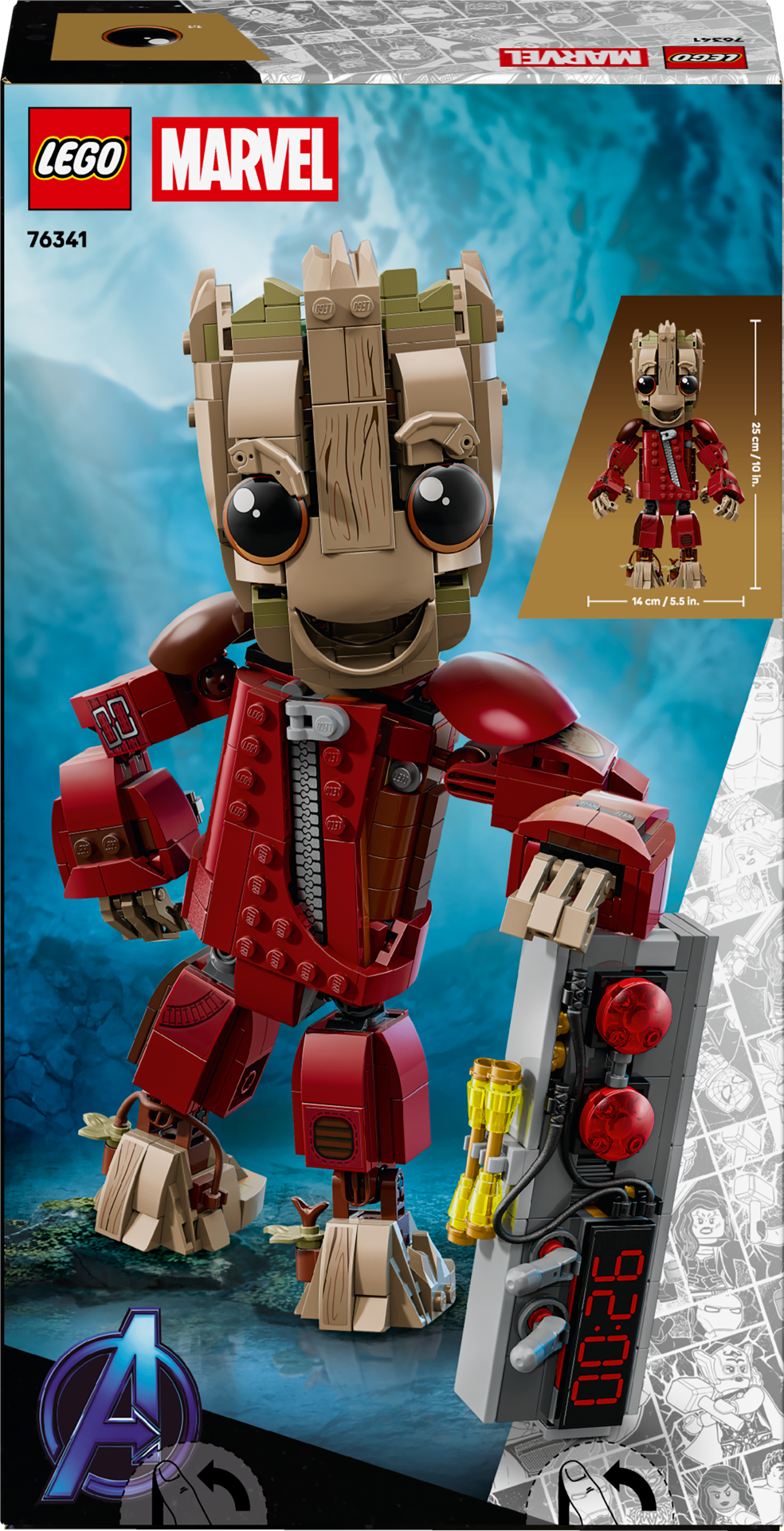 LEGO Marvel 76341 Grutas Ravager kombinezonu