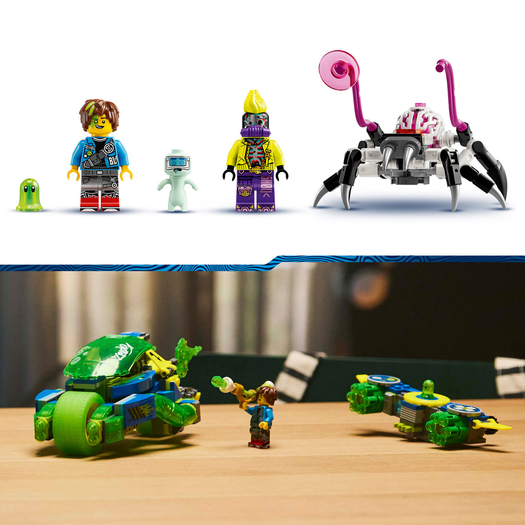 LEGO DREAMZzz 71491 Mateo ir Z-Blobo lenktyninis automobilis