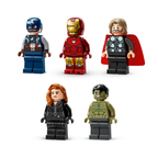 LEGO Marvel 76313 MARVEL logotipas ir minifigūrėlės