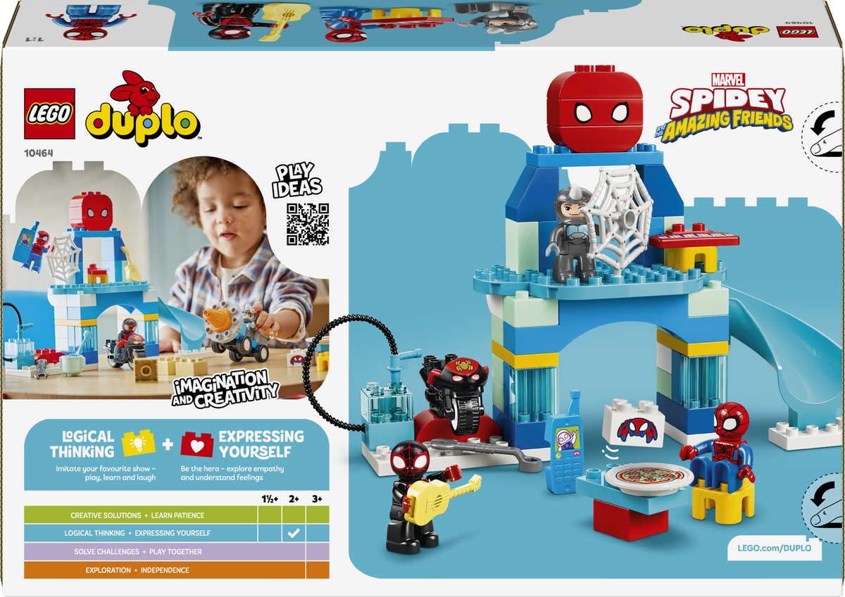LEGO DUPLO 10464 Komandos Spidey būstinė
