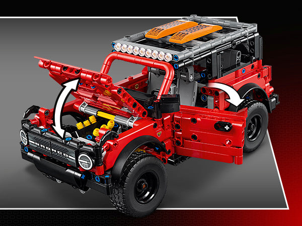 LEGO Technic 42213 Ford Bronco visureigis