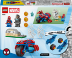 LEGO Marvel 11206 Spidey motociklu prieš Raganosį