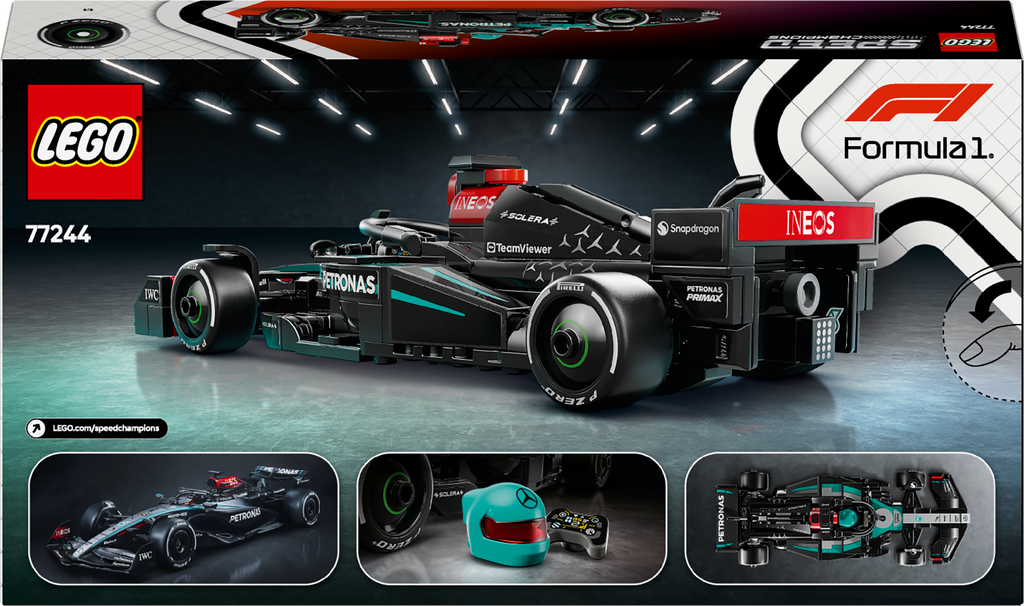 LEGO Speed Champions 77244 Mercedes-AMG F1 W15 bolidas