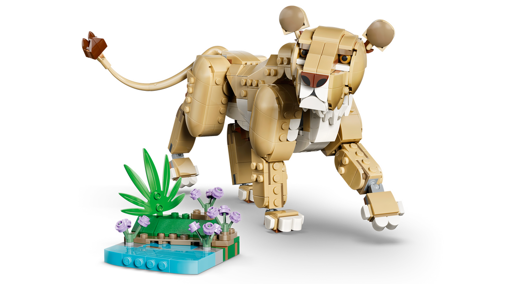 LEGO Creator 31386 Laukiniai gyvūnai: didingas liūtas