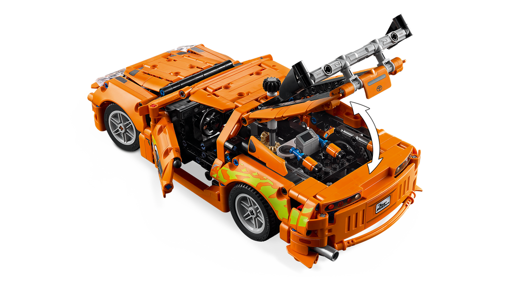 LEGO Technic 42204 Greiti ir įsiutę: Toyota Supra MK4
