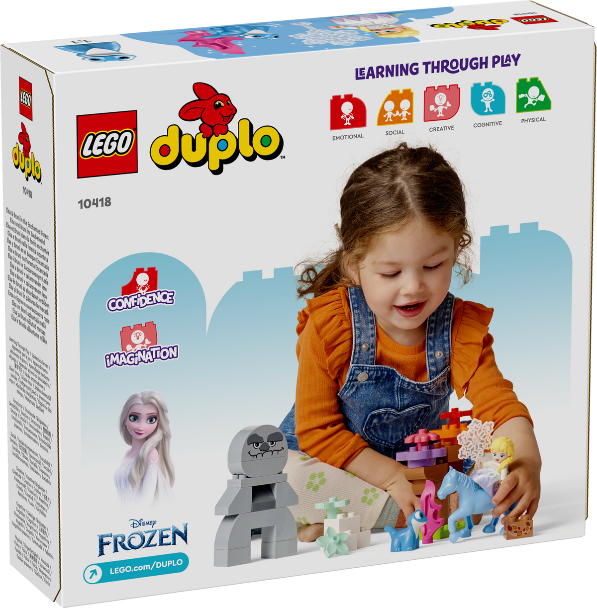 LEGO DUPLO 10418 Elza ir Bruni užburtame miške