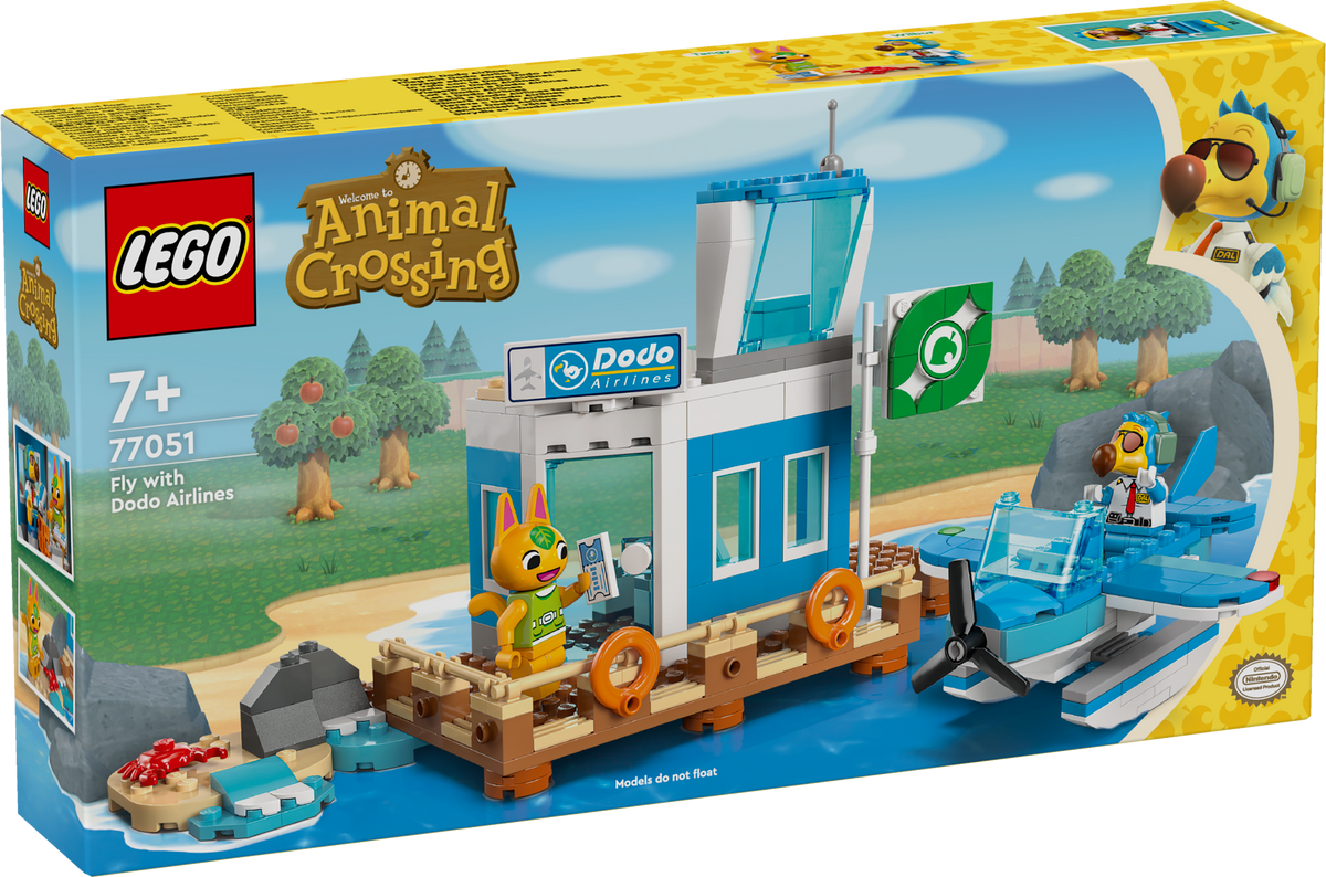 LEGO Animal Crossing 77051 Skrydis su Dodo Airlines