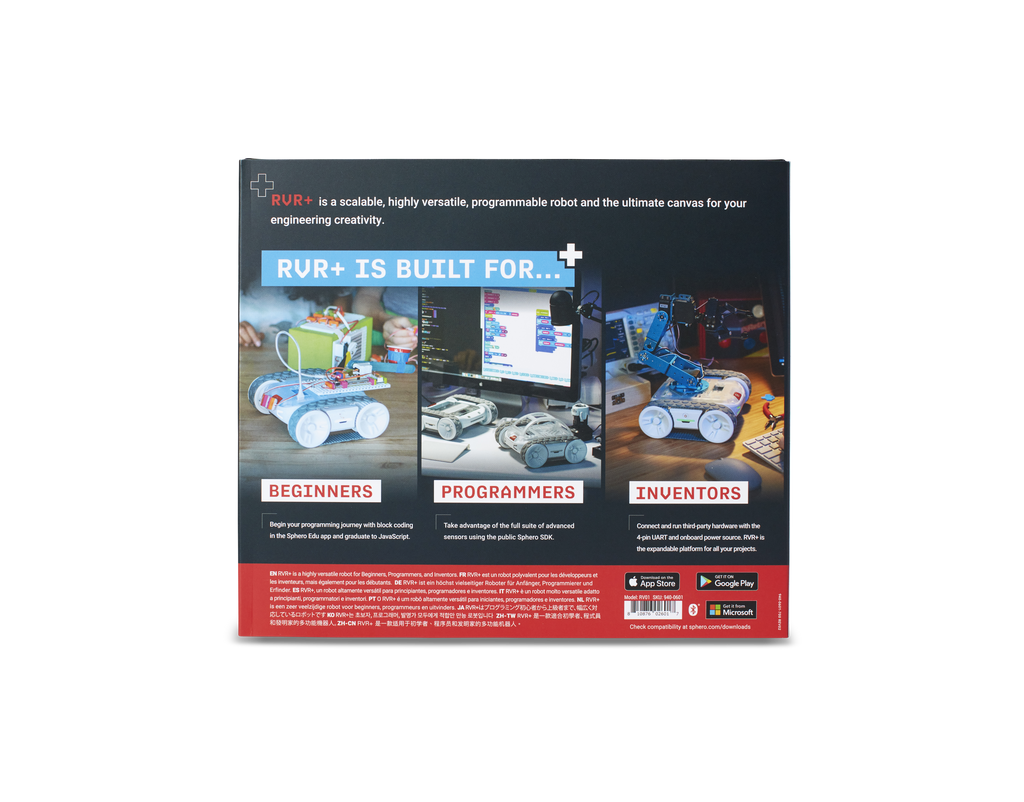 Sphero RVR+ programuojamas robotas