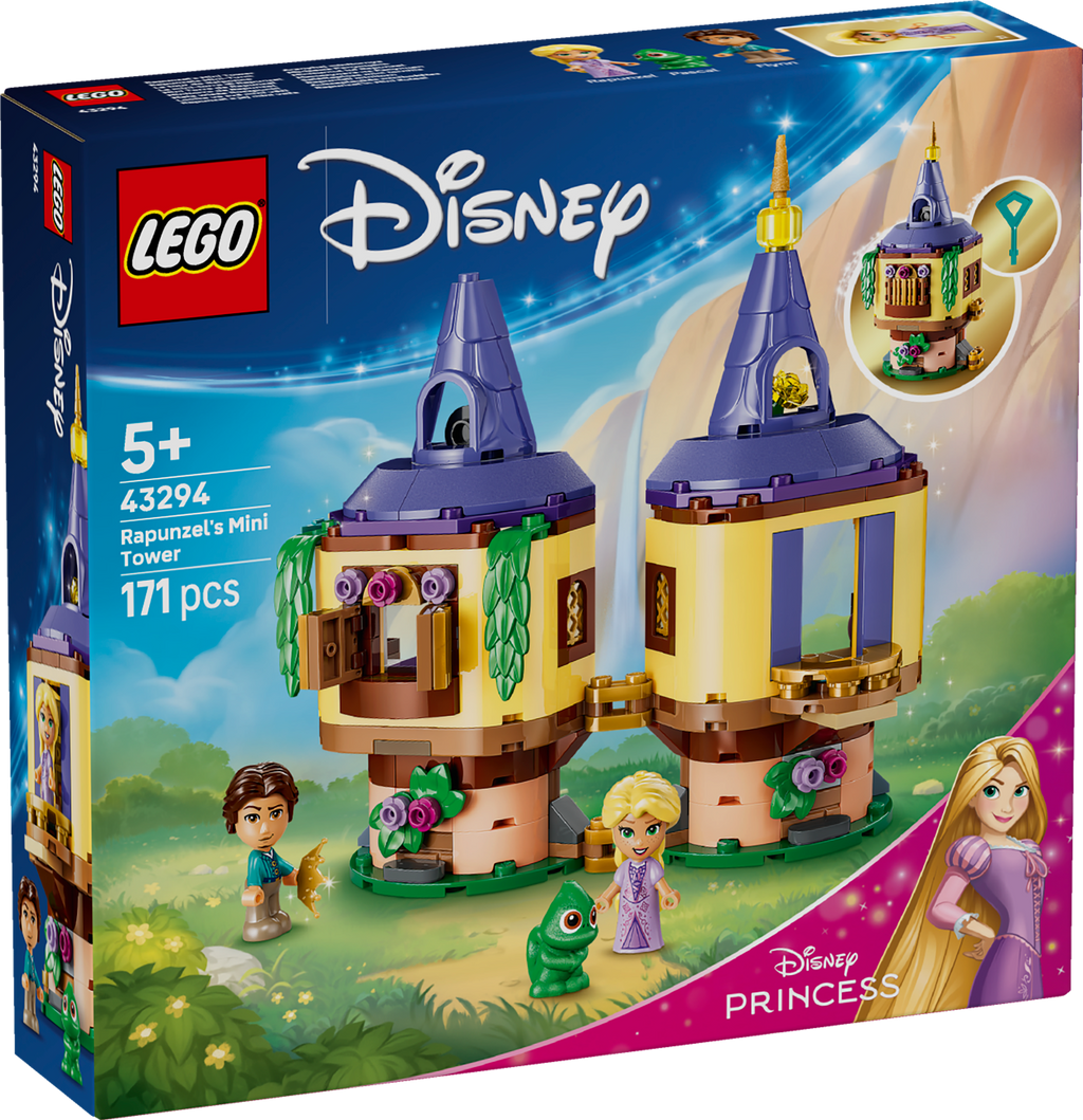 LEGO Disney 43294 Auksaplaukės mažasis bokštas