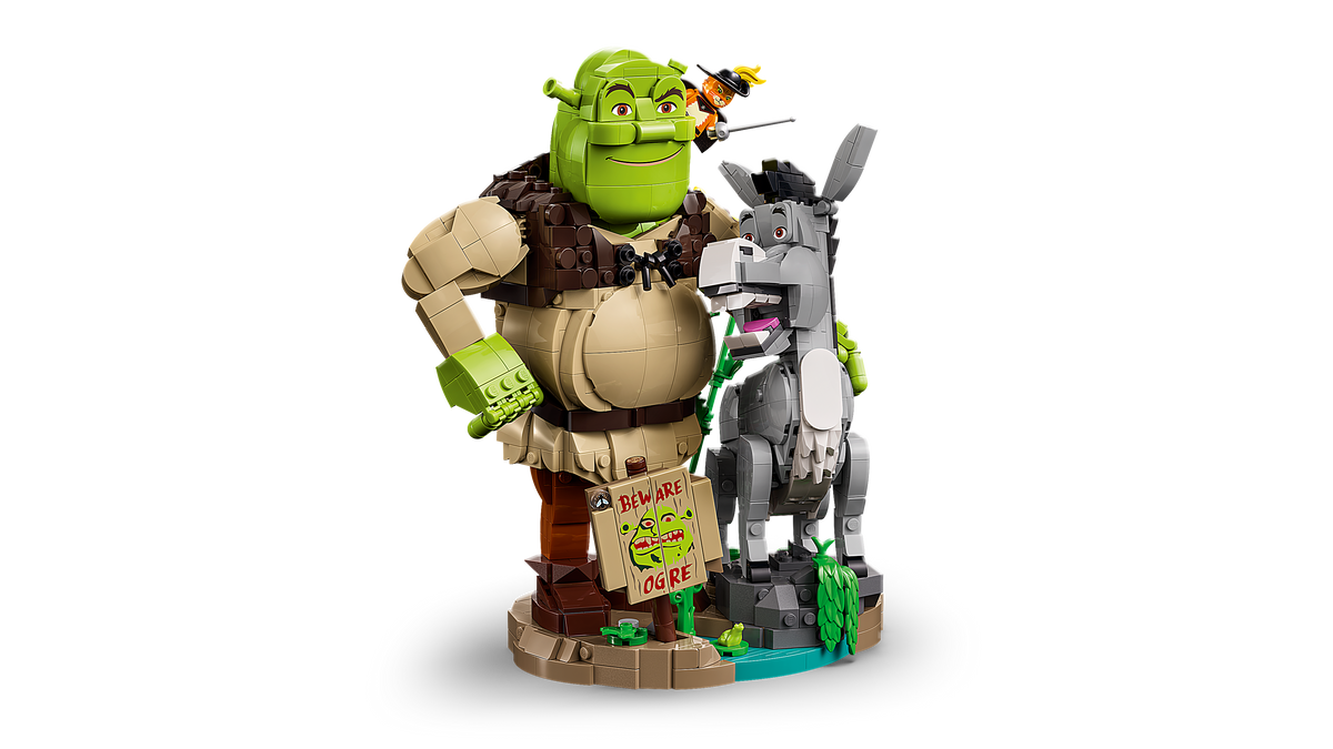 LEGO 72423 Šrekas, Asilas ir Batuotas katinas