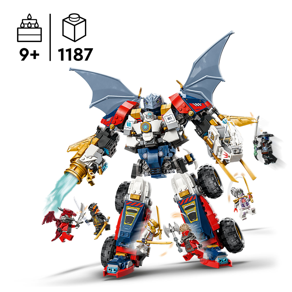 LEGO NINJAGO 71834 Zane'o ultrajungtinis robotas
