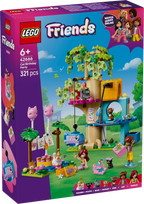 LEGO Friends 42666 Kačių gimtadienis ir medžio namelis