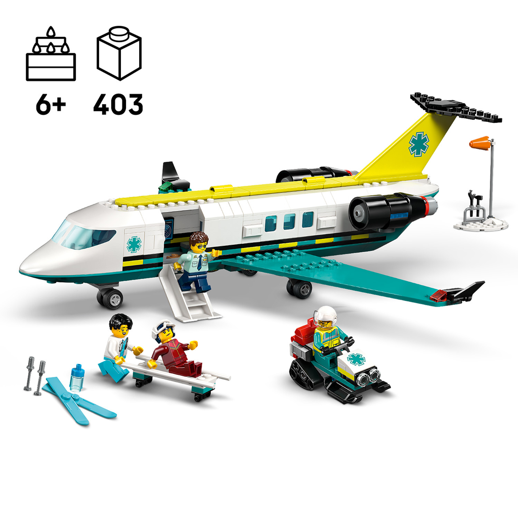 LEGO City 60465 Greitosios pagalbos lėktuvas