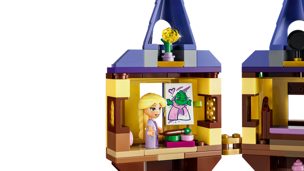 LEGO Disney 43294 Auksaplaukės mažasis bokštas