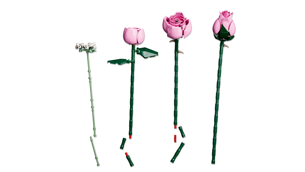 LEGO Botanicals 10374 Rožinių rožių puokštė