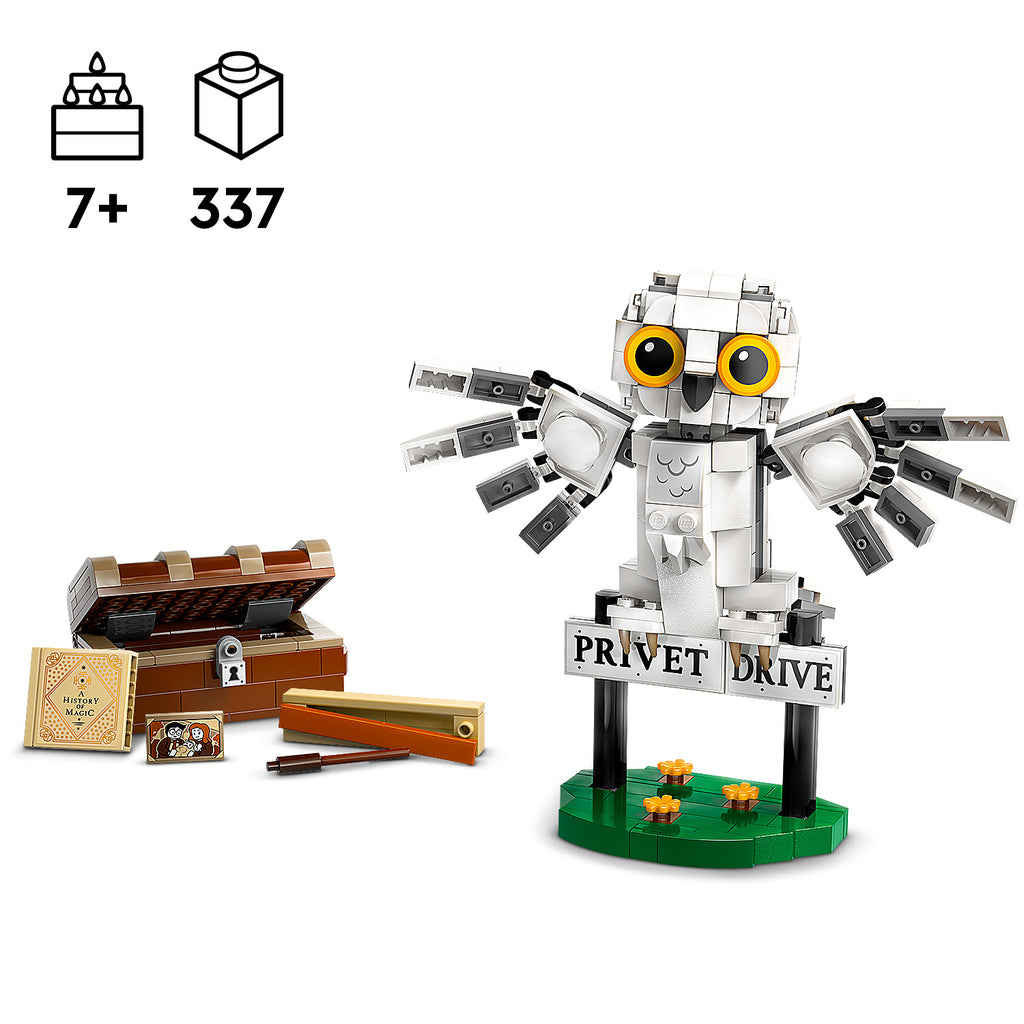 LEGO Harry Potter 76425 Hedviga Ligustrų gatvės 4-ajame name
