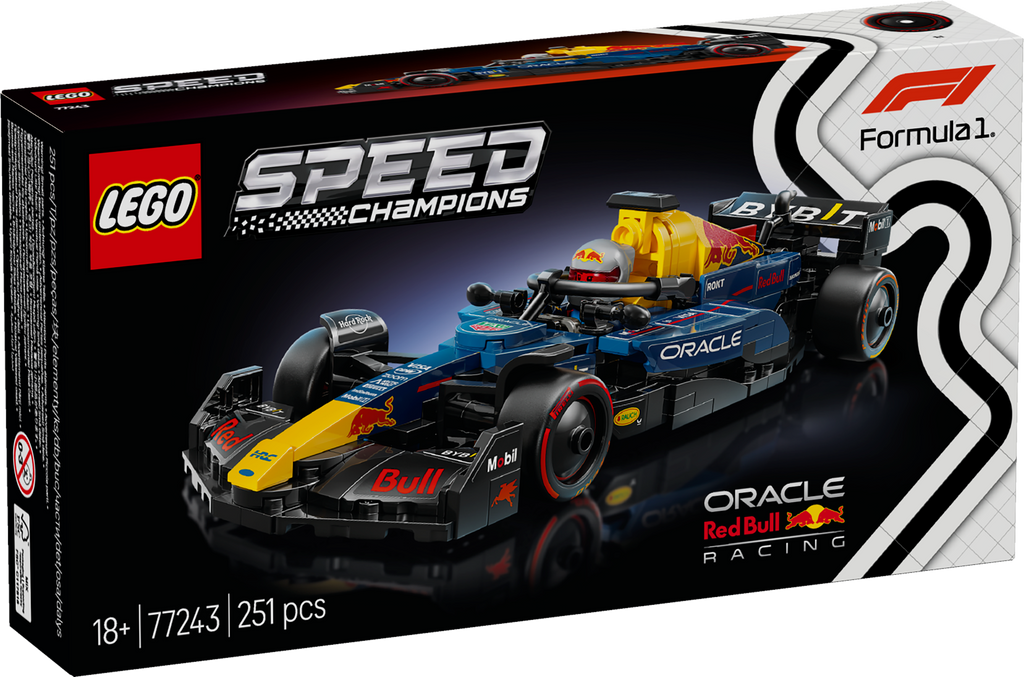 LEGO Speed Champions 77243 Oracle Red Bull Racing RB20 F1 bolidas