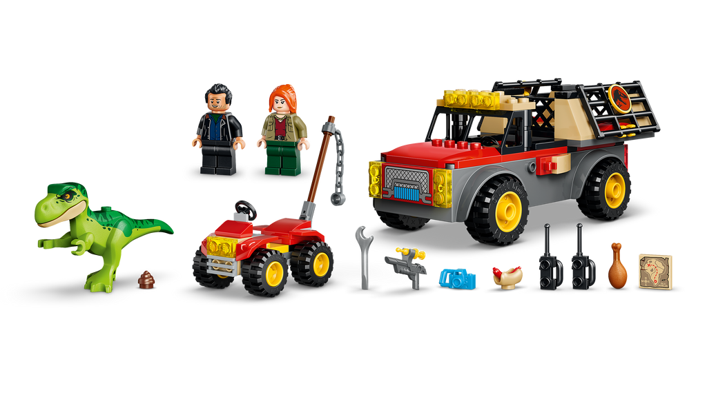 LEGO Jurassic World 77978 Jauno tiranozauro pervežimo sunkvežimis