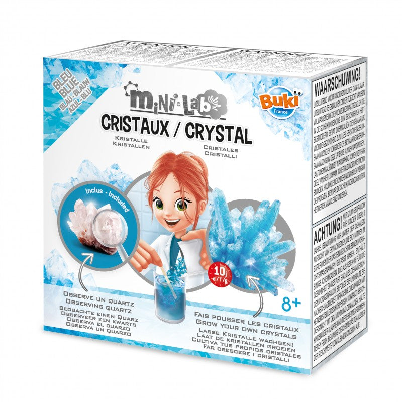 Buki Mini Lab kristalas – kristalų auginimo rinkinys