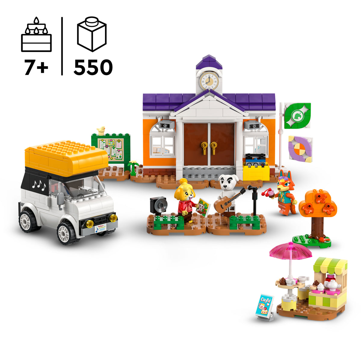 LEGO Animal Crossing 77052 K.K. koncertas aikštėje